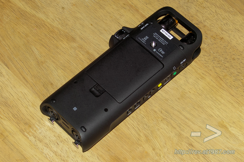 Sony PCM-D10 – Back