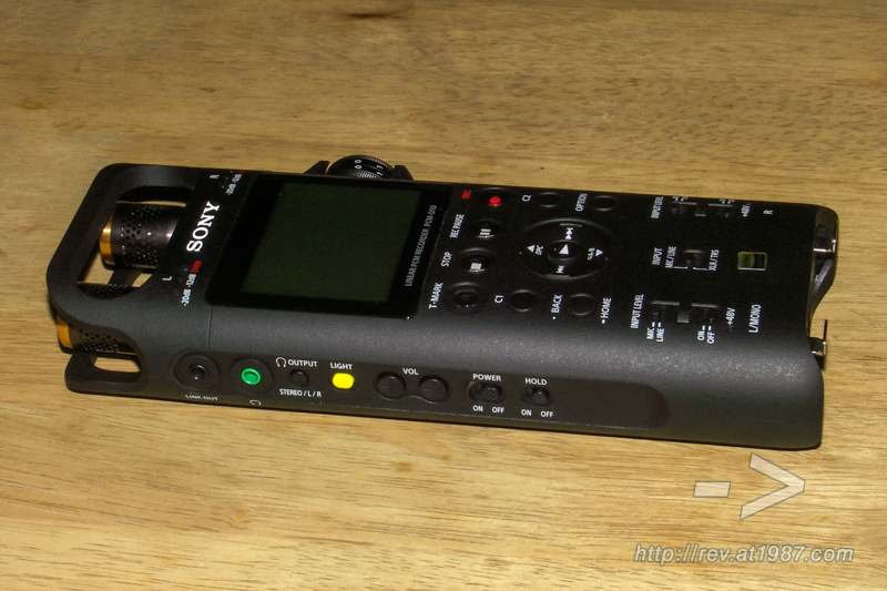 Sony PCM-D10 – Left