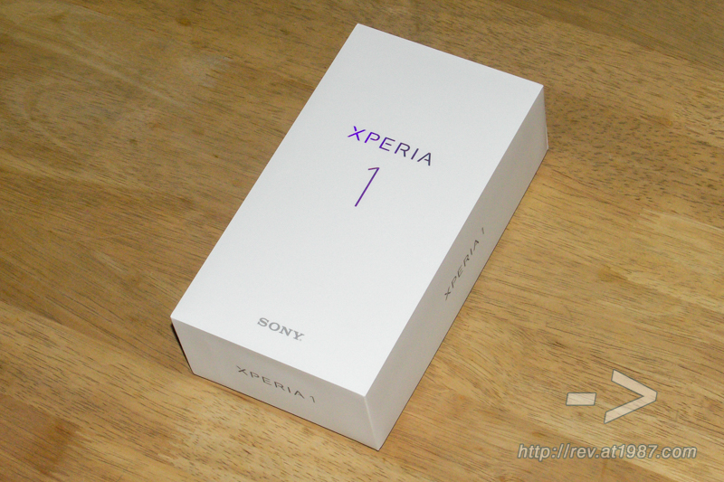 Sony Xperia 1 Package – Front